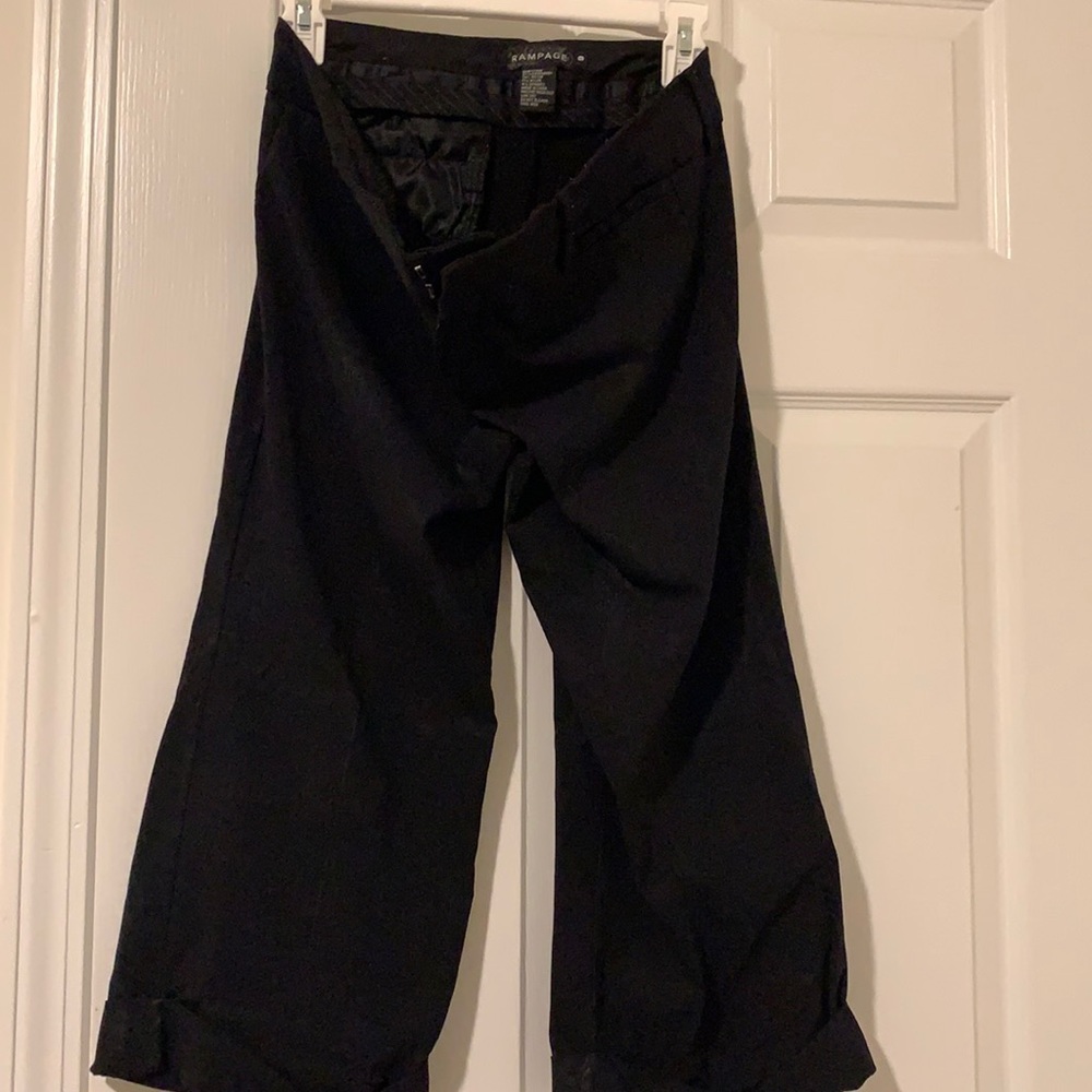 Black Stretchy capris